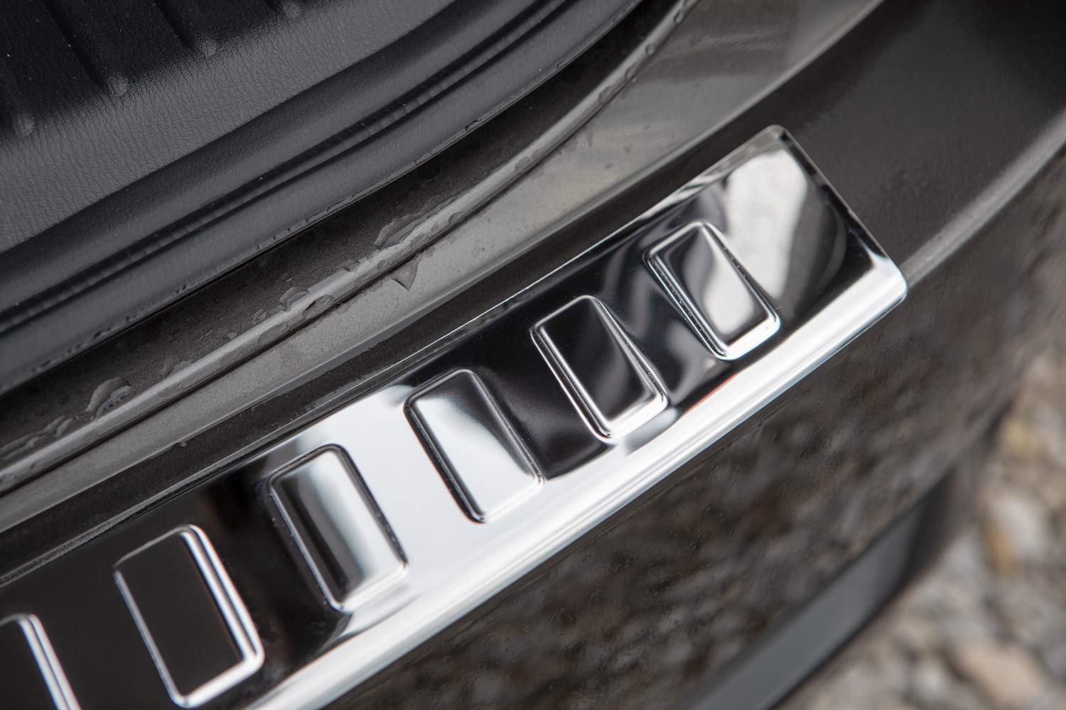 Tuning-Art BL914 Protezione paraurti in Acciaio Inox Auto e Moto Parti per auto