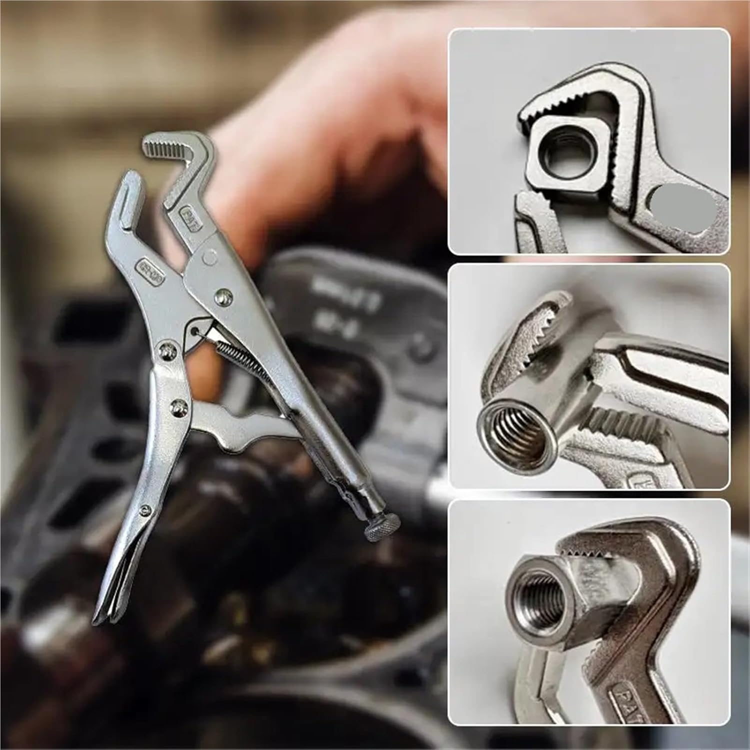 Multipurpose Locking Pliers Self Tightening Pliers Eagle Beak Pliers for Welding