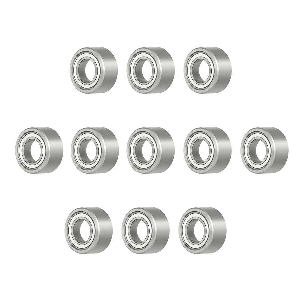 Amazon | FOCMKEAS R2-5ZZ ミニチュア深溝玉軸受 内径1/8インチ