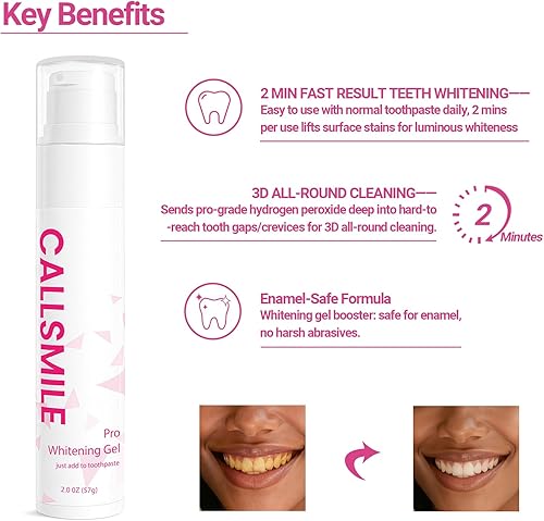 Miniatura 2 de CALLSMILE Gel de blanqueamiento de dientes