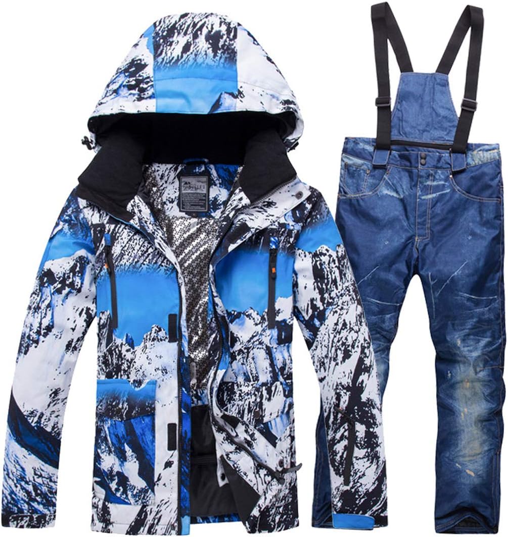 スノーボードウェア メンズ 上下セット スキーウェア スノーボード ジャケット 上着 パンツ ズボン スキースーツ スノボ ウェア セットアップ 防寒 防風 防水 男性 アウタージャケット スーツ スポーツコート Faz Co Zm