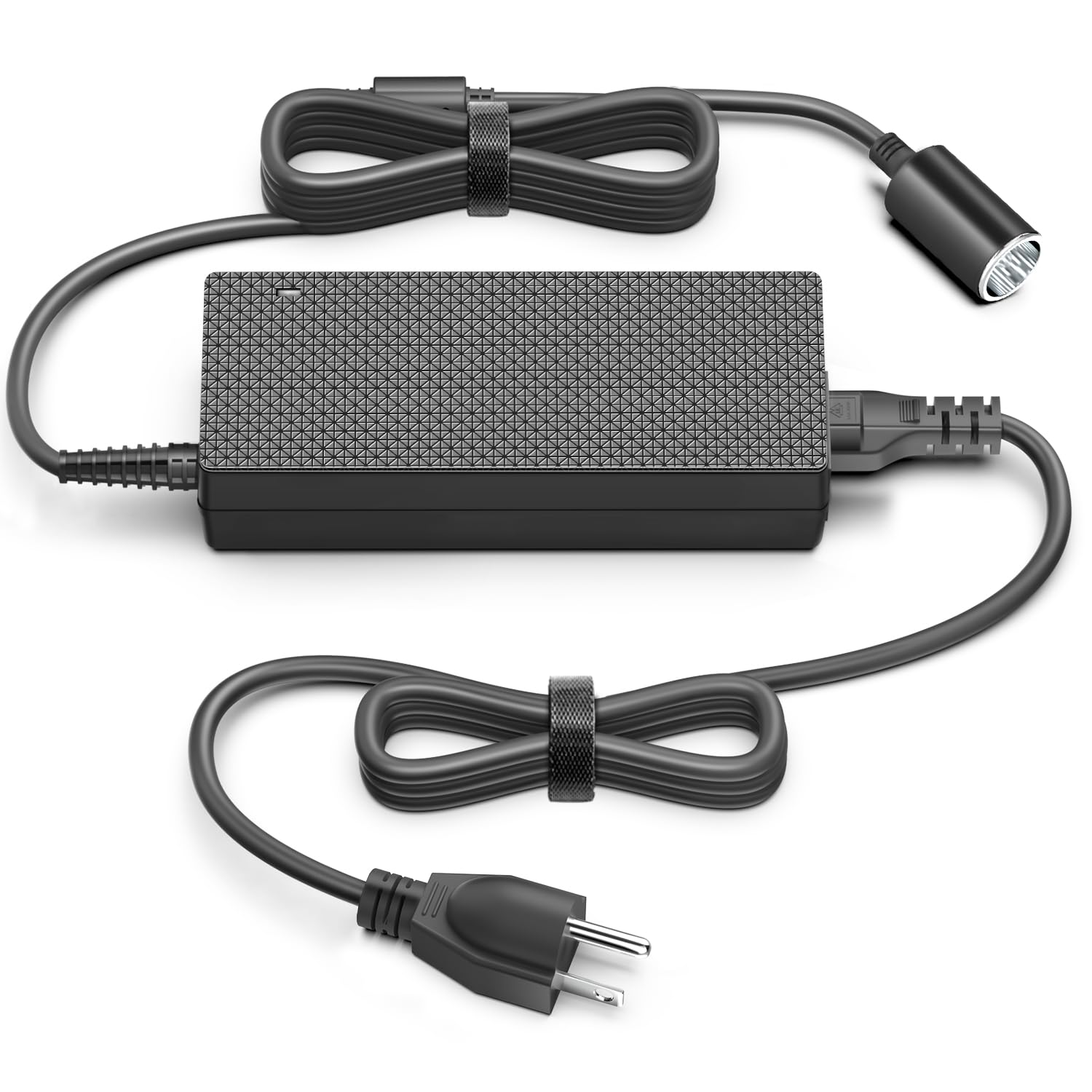 CASIMY 12V 10A 5A 120W AC to DC Power Converter Car Cigarette Lighter Socket Adapter for GMG Grills Davy Crockett P-1001, Tire Inflator, Car Refrigerator, Car Vacuum Cleaner, Car Refrigerator Chrager