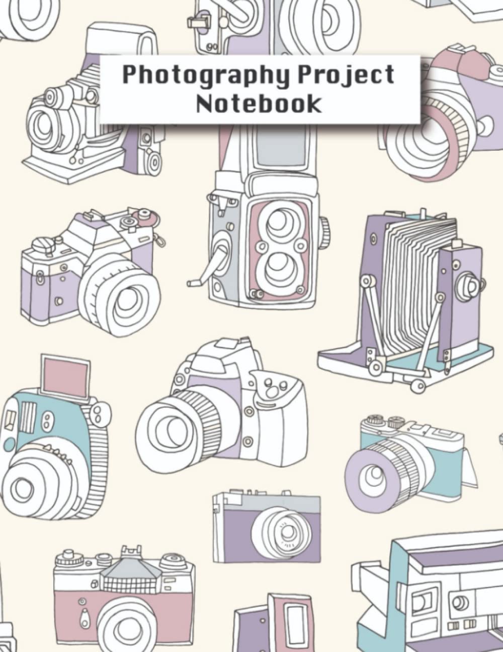 Photography Project Planner Notebook
