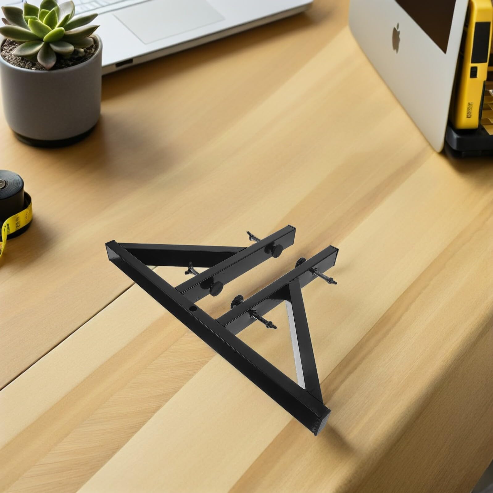 Zerodeko Supporto per Specchio a Figura Intera da Terra Antiscivolo, Staffa Porta Specchio Stabile Base Robusta per Esposizione Opere D’arte e Decorazioni in Casa e Ufficio