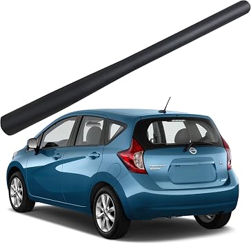 Rubber Antenna for Nissan Versa Note 2014-2019, Nissan Versa Note Antenna - 7 Inch Car Wash Proof, Internal Copper Coil Antenna Mast Replacement