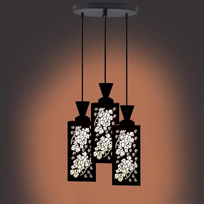 World All Fashion Contemporary LED Ceiling Lamp: Stylish Design, Dimmable Light, Simple Installation - Ideal for Living Rooms, Bedrooms, and Offices 109