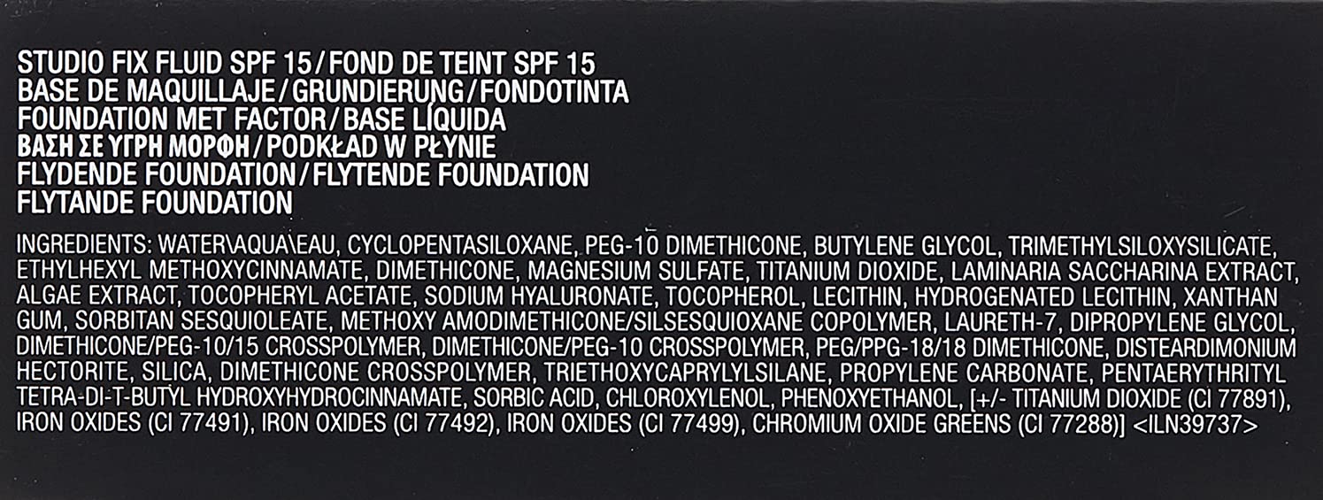 MAC Studio Fix Fluid Spf 15 Nc20, Clear