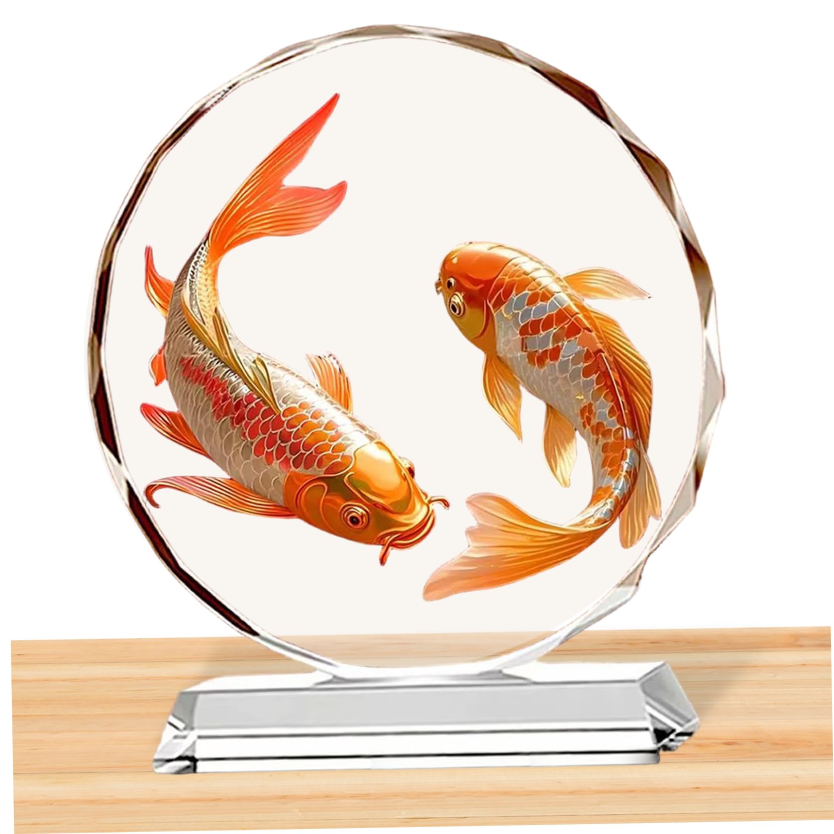 Cadeaux Pendaison Crémaillère : Coq Feng Shui et Cristal Porte-Bonheur