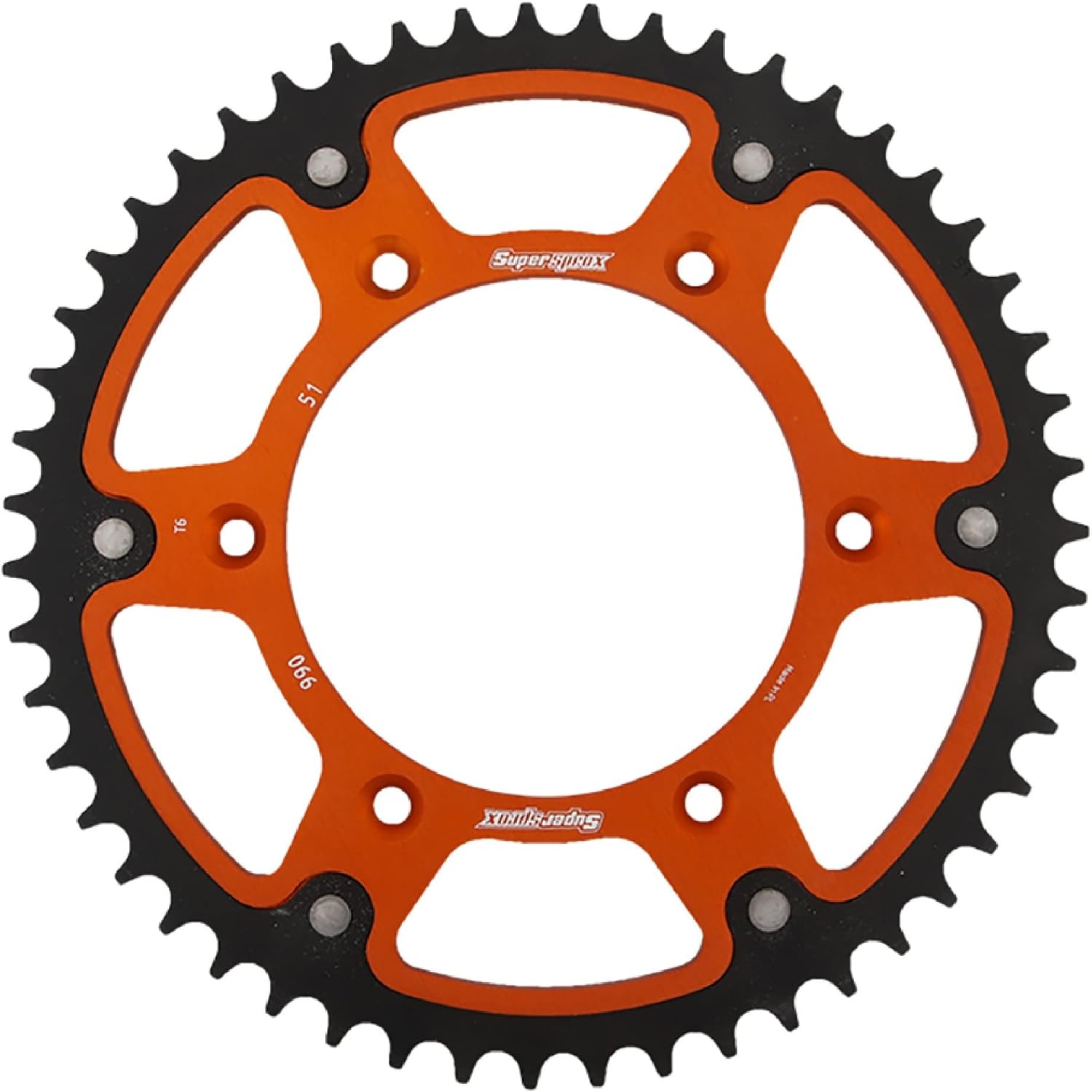 Supersprox RST-990-51-ORG Orange Stealth Sprocket