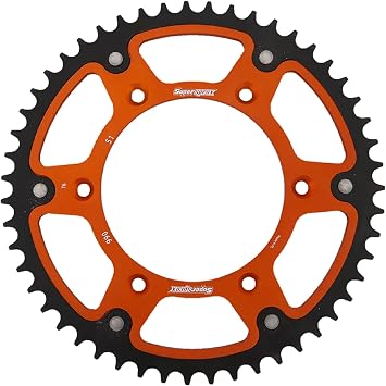 SuperSprox RST-990-51-ORG Orange Stealth Sprocket