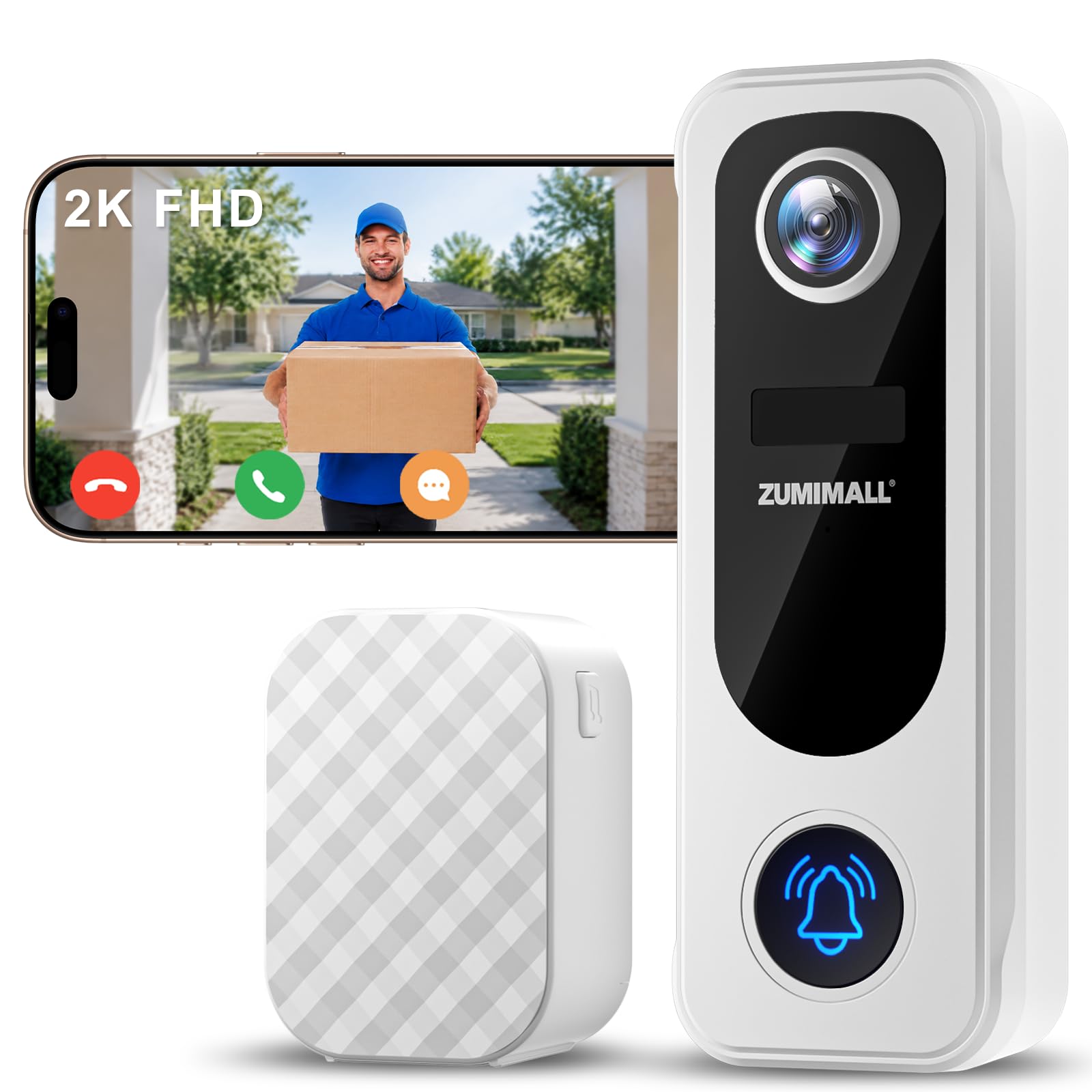 ZUMIMALL Doorbell Camera