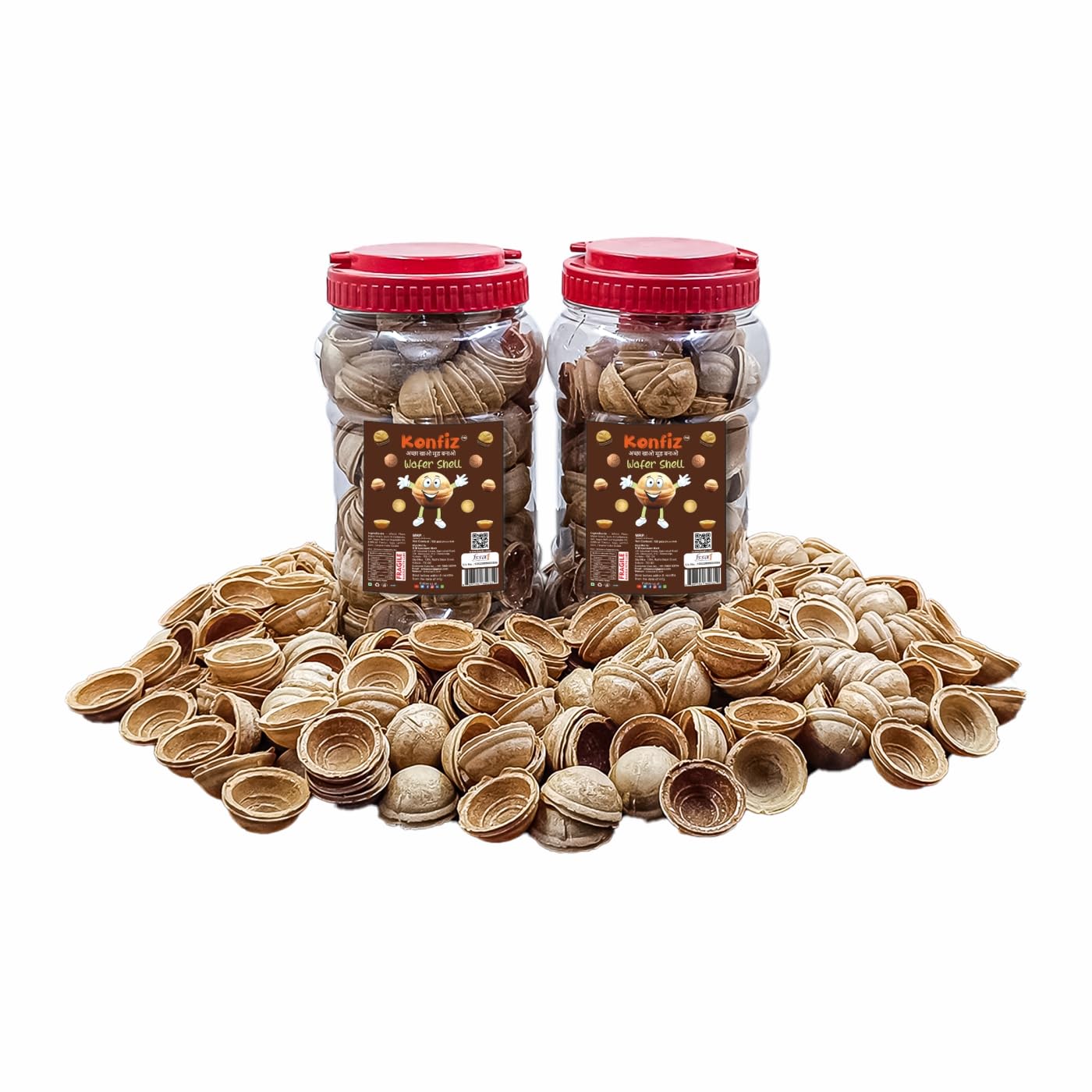 See full amazon price history chart for KONFIZ Wafer Shell 100pcs 2 Jar Sweet Chocolate Shells Shell Making for Choco Shell Cake, Ice Cream, Chocolate Balls, Candy, Rice Balls and Biscuit, Shell KONFIZ Wafer Shell 100pcs 2 Jar Sweet Chocolate Shells Shell Making for Choco Shell Cake, Ice Cream, Chocolate Balls, Candy, Rice Balls and Biscuit, Shell (B0C749GW5P) Amazon Price History, Amazon Price Tracker