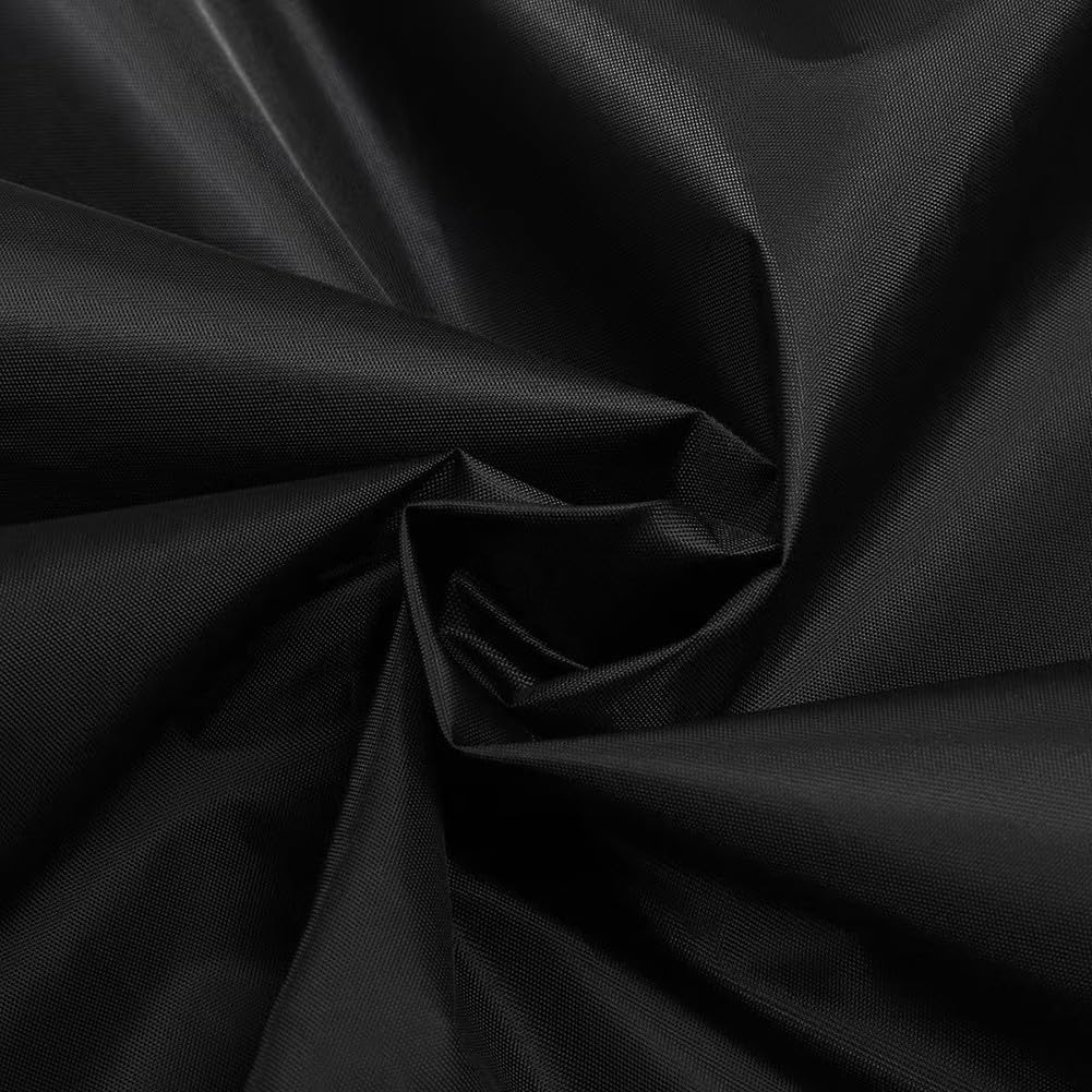 Copertura rettangolare per piscina, 1,8 x 3,5 m, in tessuto Oxford resistente e impermeabile, per piscine con telaio, protezione dai detriti, colore nero (2,8 x 4,3 m)