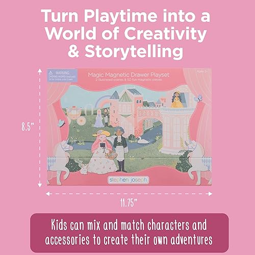 Miniatura 16 de Stephen Joseph, Escena magnética para niños con cajón Sirena