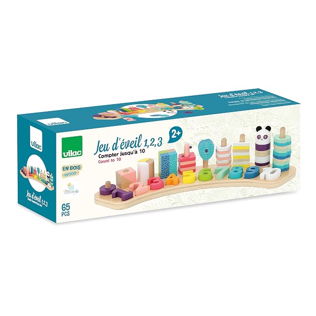 Foto 5 de 8 de Juego 1 2 3 bajo la Copa de los Árboles Montessori para Bebé desde 12 Meses
