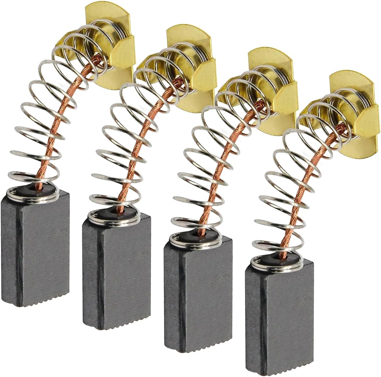 191963-2 CB-303 Carbon brush Replacement for Makita Angle Grinder Replaces CB-303 194996-6 5017RKB 5703 9403 9404 9903 9920 2107F Electric Motor Power Tool Part (4 pack)