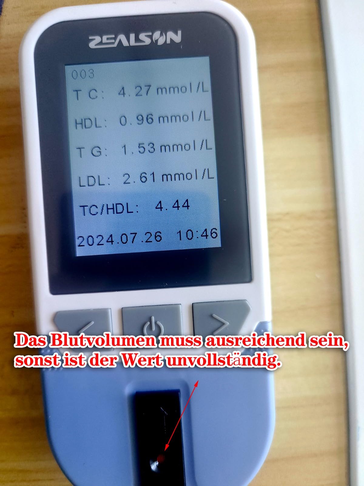 Tester Del Colesterolo 4 In 1 Impostato,Test Lipidico Del Sangue Completamente Automatico Per L'analisi Di Colesterolo Totale, Trigliceridi, Lipoproteine Alte E Basse Con 25 Strisce