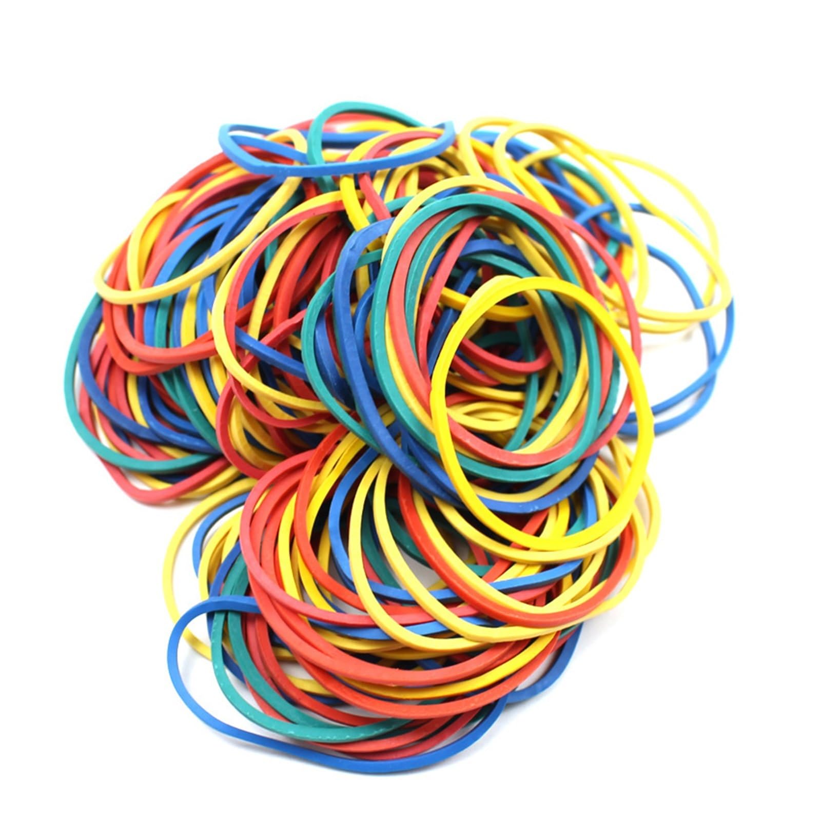 Elastici Elastici, Elastici Resistenti, 200 Pezzi 50 * 1,4 mm Elastici in Gomma Multicolore Elastici in Gomma ad Alta Elasticità