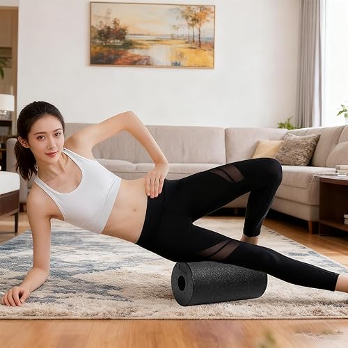 Miniatura 3 de Rodillo de masaje  Cilindro de tejido profundo, alivio muscular de alta presión, ayuda de recuperación de fitness  para espalda, brazo, pierna,