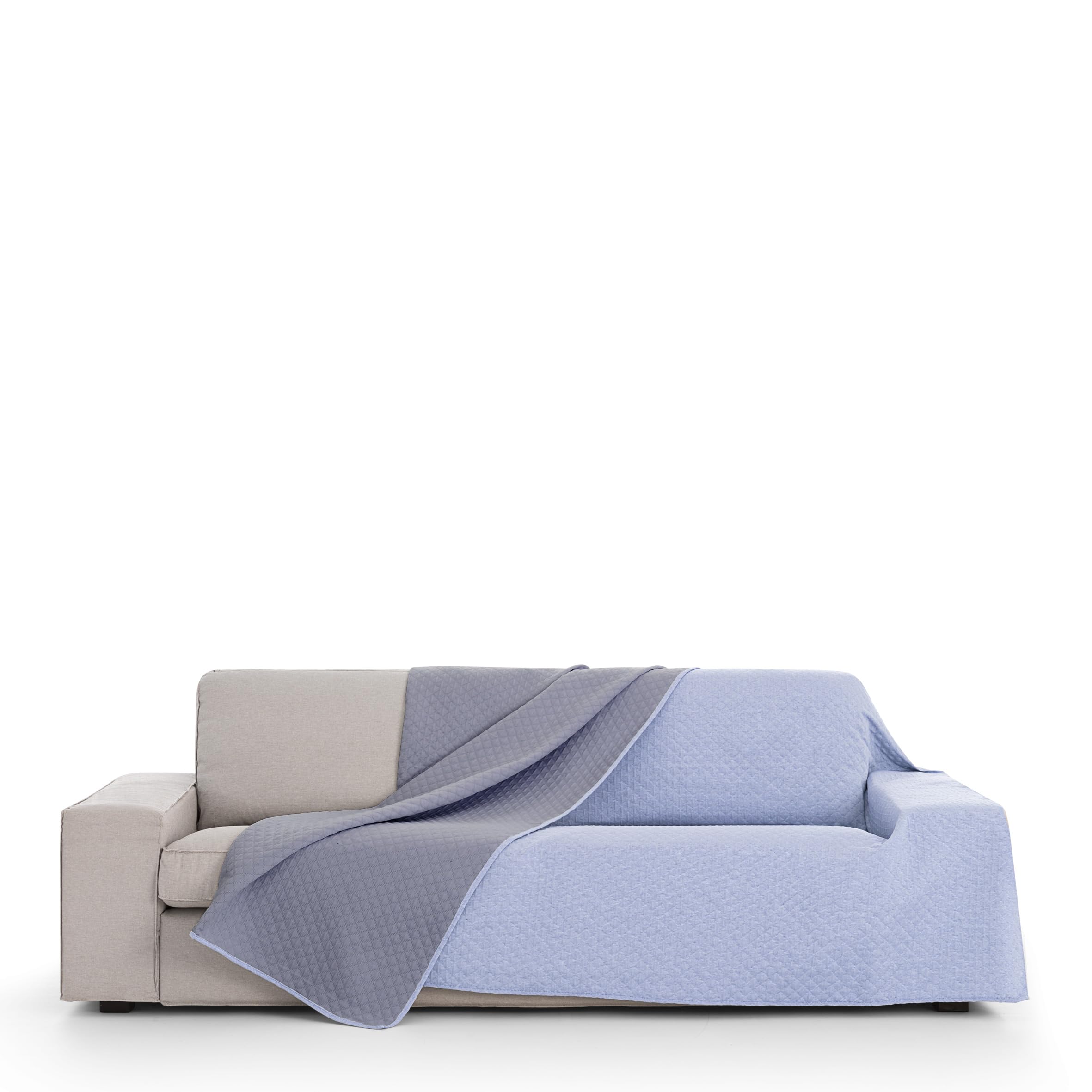 Plaid multiusos silver 400 * 270 protège canapé XXL contre usure et taches grand tissu