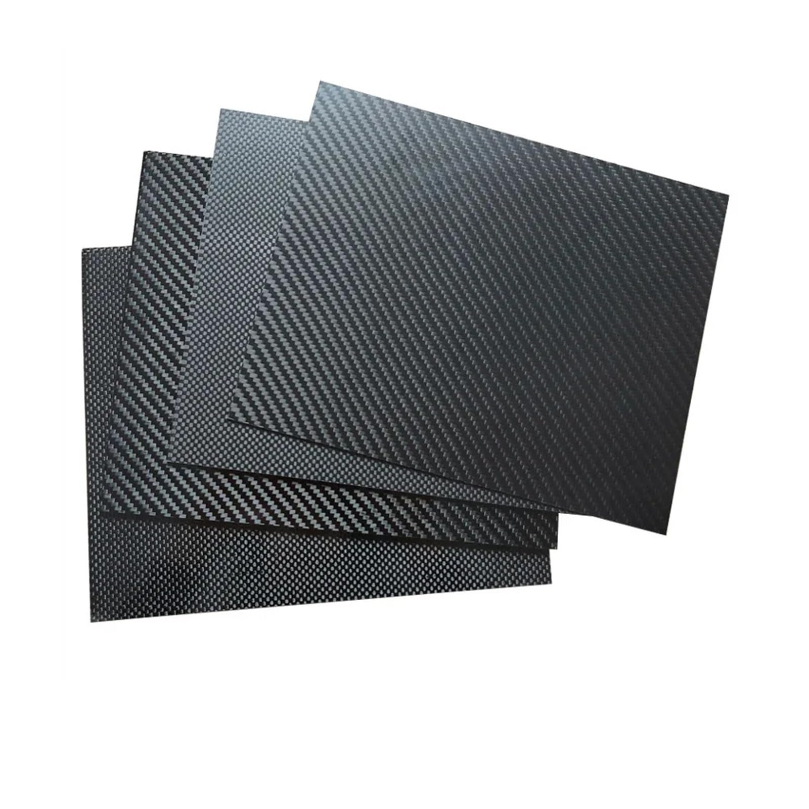 1pcs 245x395mm Full 3K Carbon Fiber Plate Sheet High Strength Carbon Board Panel Thickness 0.5mm 1.0mm 1.5mm 2mm 2.5mm 3mm 4mm 5mm 3k Carbon Fiber(0.5mm Plain Matte)