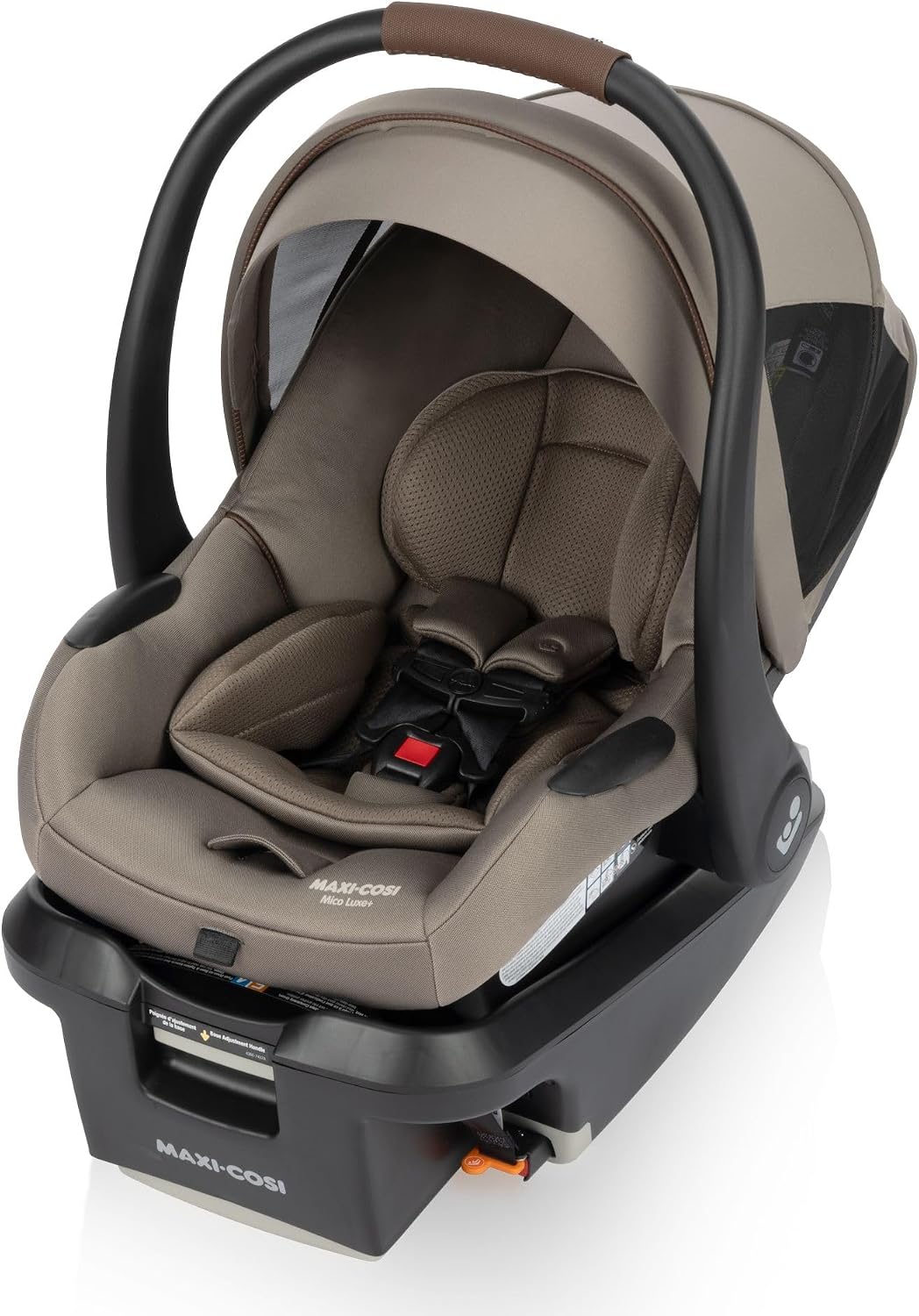 Maxi-Cosi Mico Luxe+ Infant Car Seat, Twilic Truffle
