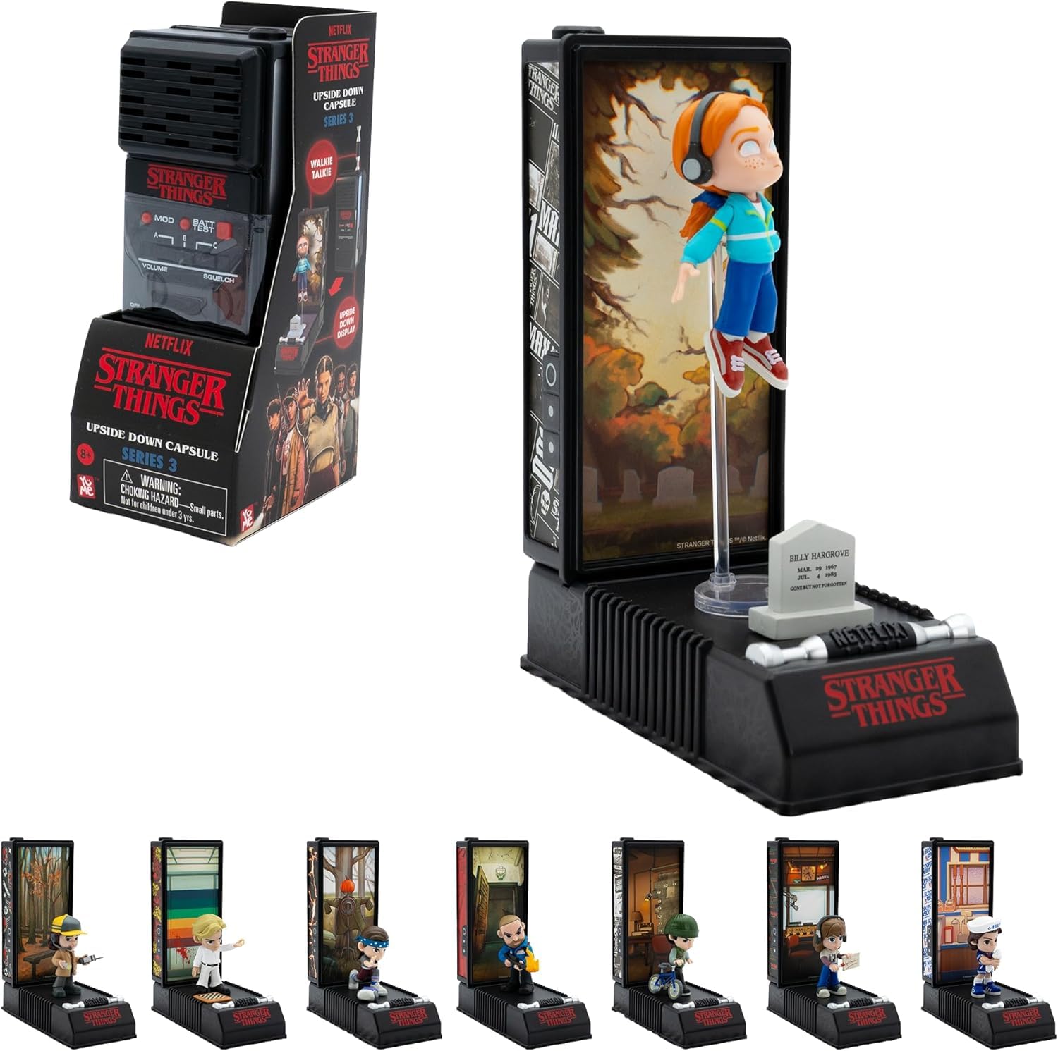 Stranger Things Capsule Series 3, Blind Pack, Collectible, Official License Figurines