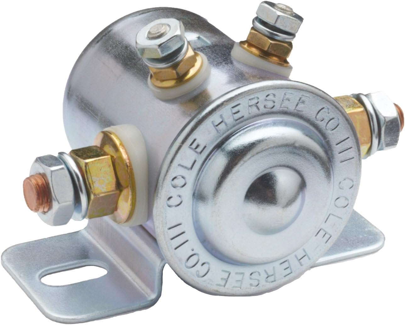 Cole Hersee – 24059-08-BP (24059-BP) 12V Insulated SPST Continuous Duty Solenoid