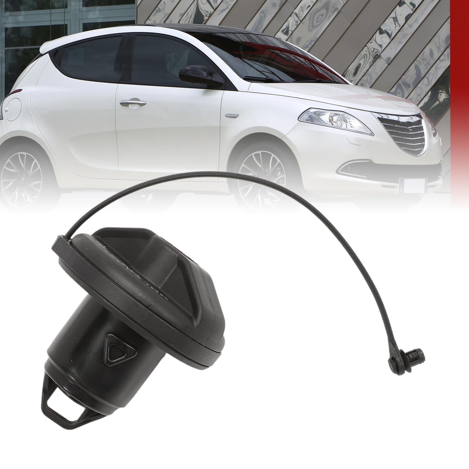 Tappo Coperchio Serbatoio Per Punto Mito 147/156 Giulietta 500 Brava Punto Multipla 46820586 Fuel Tank Cap Compatible with Giulietta 10-20 46539557