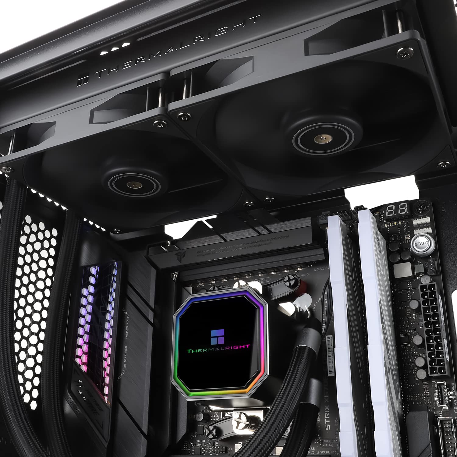 Amazon.co.jp: Thermalright Frozen Prism 240 Black 水冷CPUクーラー