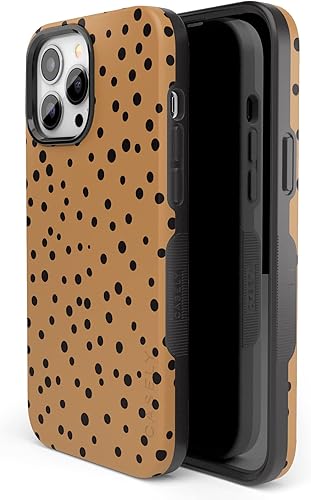Casely Funda para iPhone 13 Pro Compatible con MagSafe Spot On Funda con estampado de animales punteados Casely Funda para iPhone 13 Pro Compatible con MagSafe Spot On Funda con estampado de animales punteados
