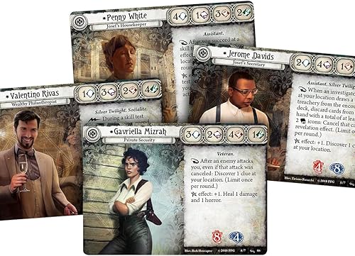 Miniatura 8 de Arkham Horror The Card Game The Circle Undone Deluxe EXPANSION  Juego de terror  Juego de misterio  Juego de cartas cooperativo  A partir de 14 años