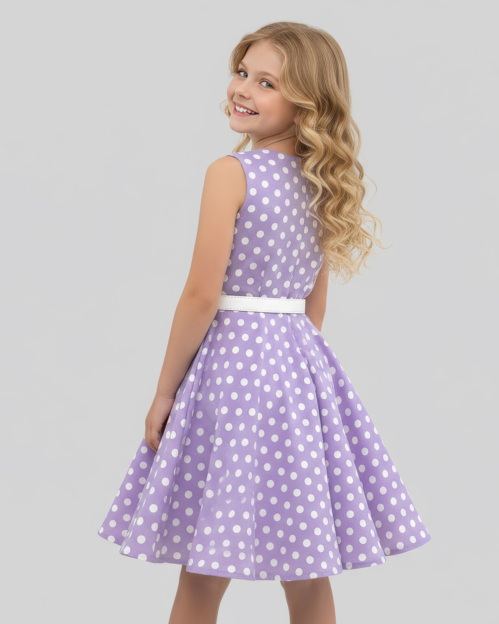 BlackButterfly Enfants Robe Années 50 Vintage 'Audrey'