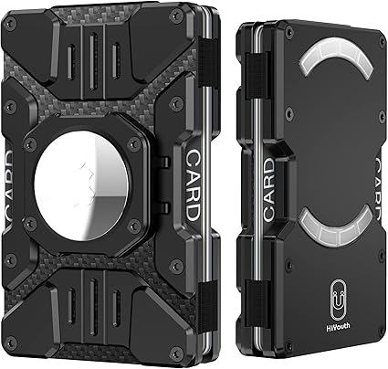 HiYouth Slim Minimalist Wallet For Men RFID Proof - Cool Mens Wallet With Airtag&hellip;