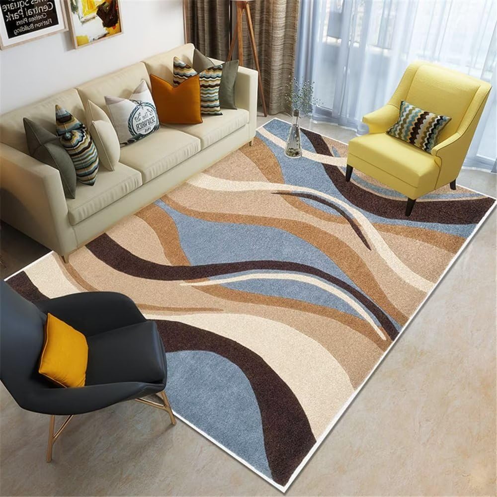 Tapis doux et lavable pour éliminer les taches tenaces du salon