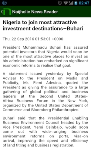 Naijholic News Reader
