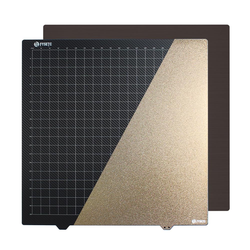 Stabile 430 X 430 Mm Große PEI-Bauplatte mit Glatter Kohlefaseroberfläche für Max/Max 3D-Drucker. Einfache Modellentfernung für Verschiedene Materialien (2)