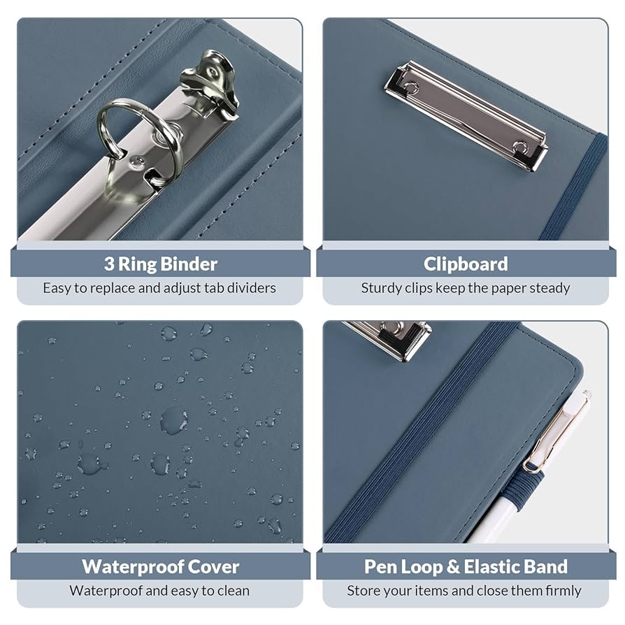 ファイル・バインダー・ケース skym Amazon.com : SKYDUE Budget Binder with 8pcs Zipper Envelopes