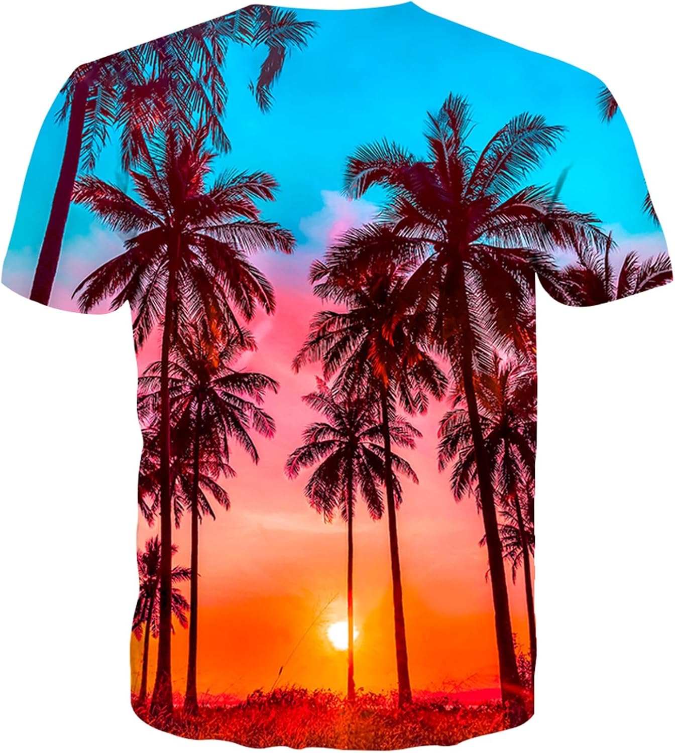 Linnhoy Men's Women's Shirts Unisex 3D Graphic Print Fashion T-Shirts for Adults Teens Novelty Casual Tee Tops Size S-XXL - Image 3