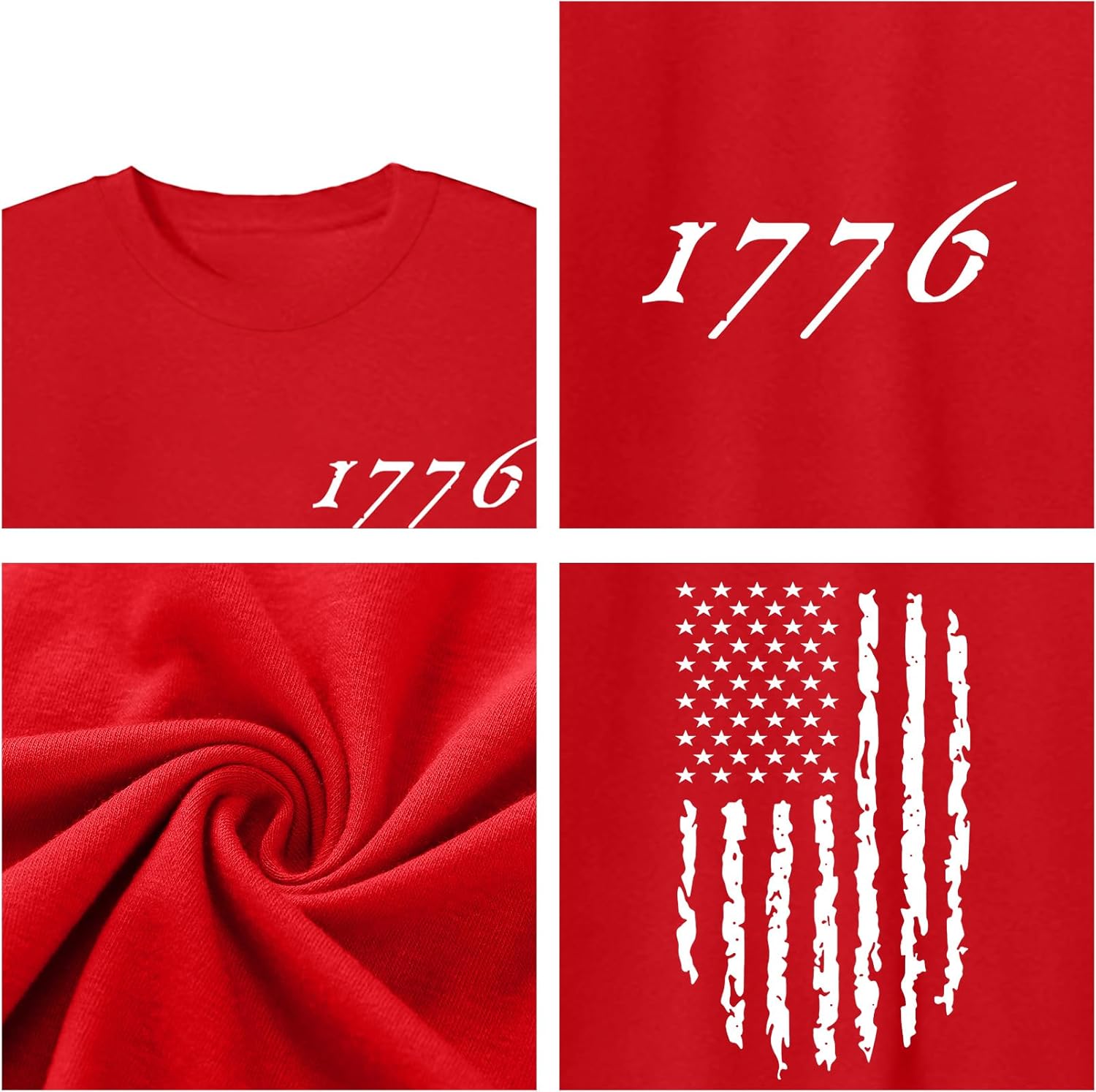 LAZYCHILD Mens American Flag Shirts: 4th of July T-Shirt USA Flag Patriotic Short Sleeve Memorial Day Tops