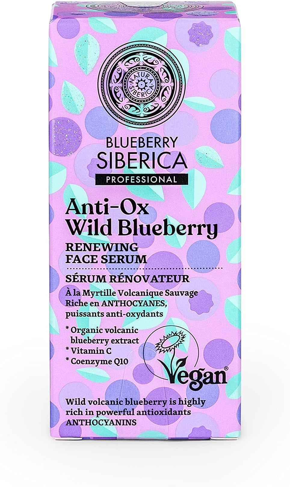 Natural Anti-OX Wild Blueberry Renewing Face Serum 30 ml