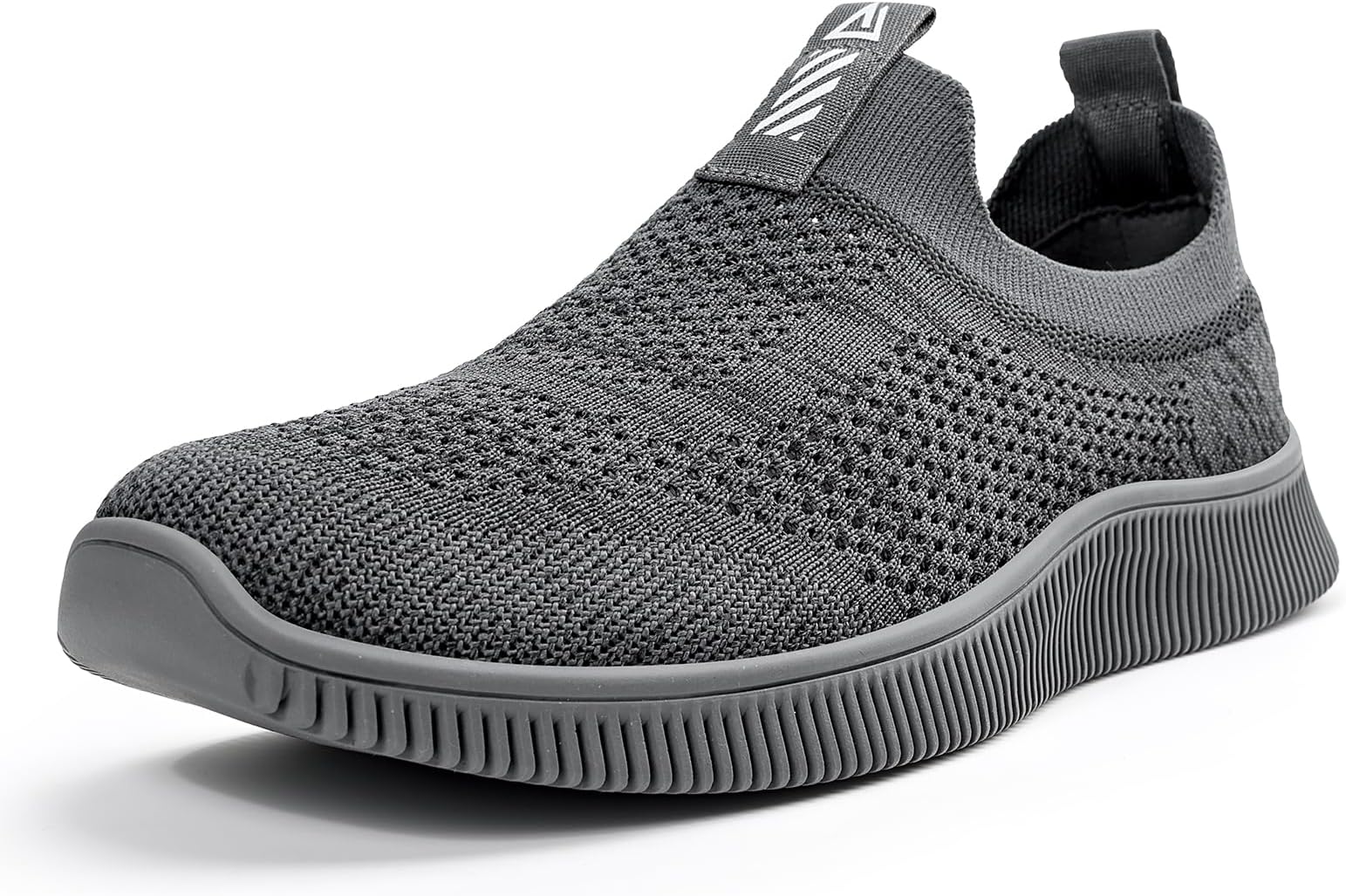 Mens Slip On Trainers Breathable Mesh Gym Sports Running Shoes Lightweight Sneakers Walking Shoes Casual Athletic Tennis Shoes-Xin