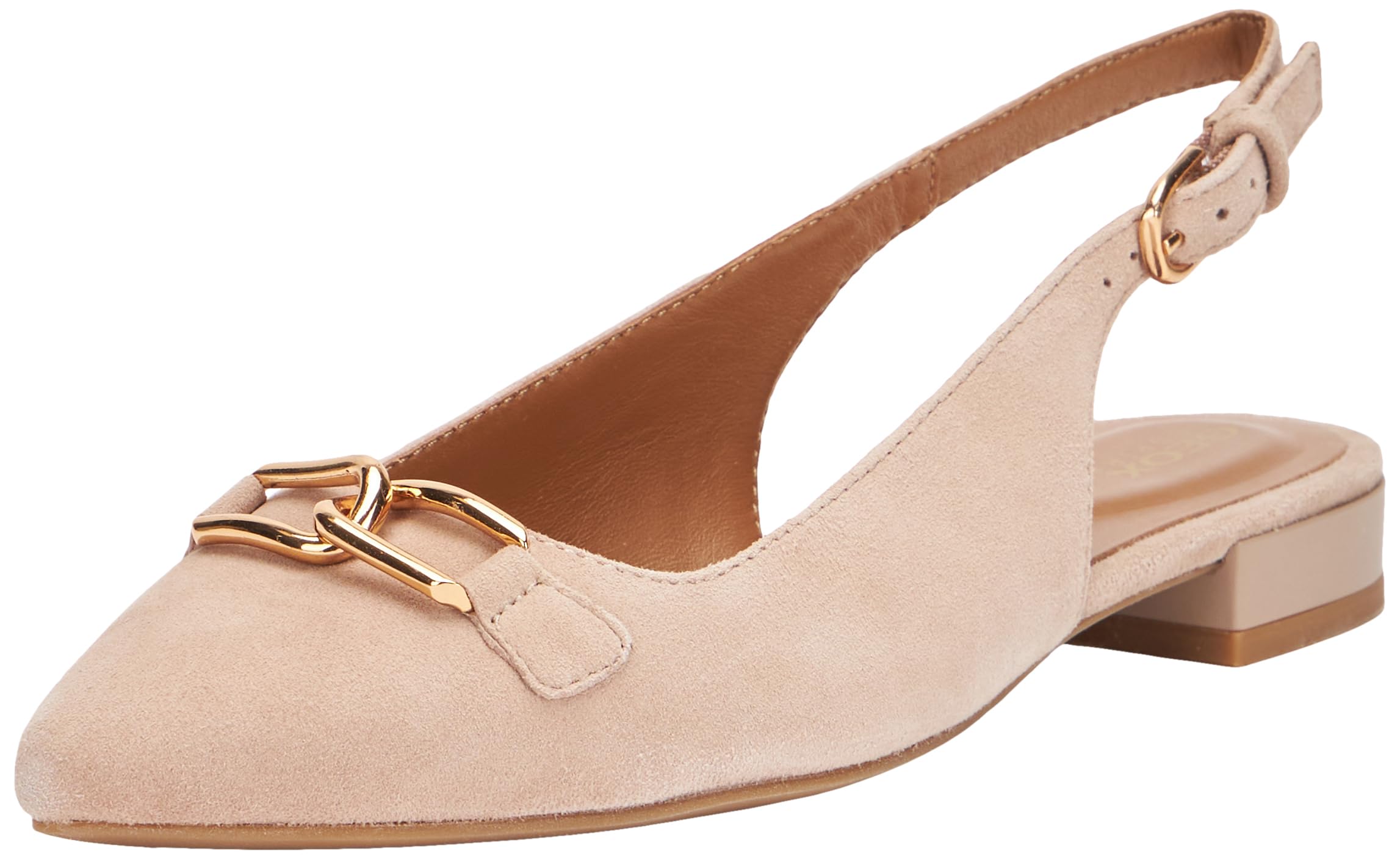 Geox Women's D CHARYSSA Ballet Flats, Nude, 35 EU, Nude, 2.5 UK