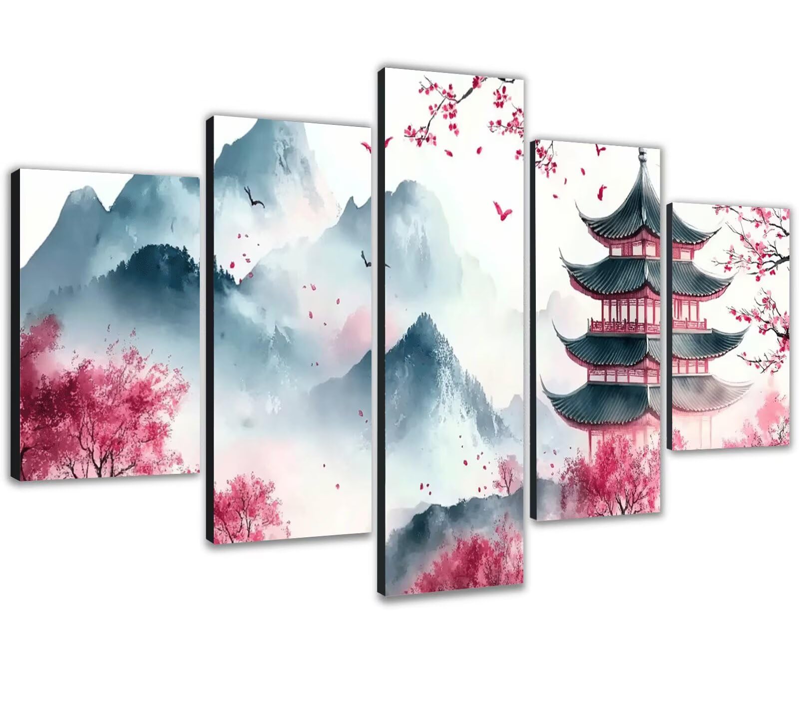 Diament Malarstwo Japonia Diament Malarstwo Dorosły Duży Format 200x100cm Krajobraz 15 DIY Haft Diament Malarstwo Kreatywne Hobby Dorośli, Malowanie Numeru Dorosłych Do Dekoracji Domu, Prezent Kobieta