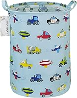 Vista 9 de FANKANG Cesta de almacenamiento, cesta de lona plegable con revestimiento de polietileno impermeable, cestas de almacenamiento grandes para niños