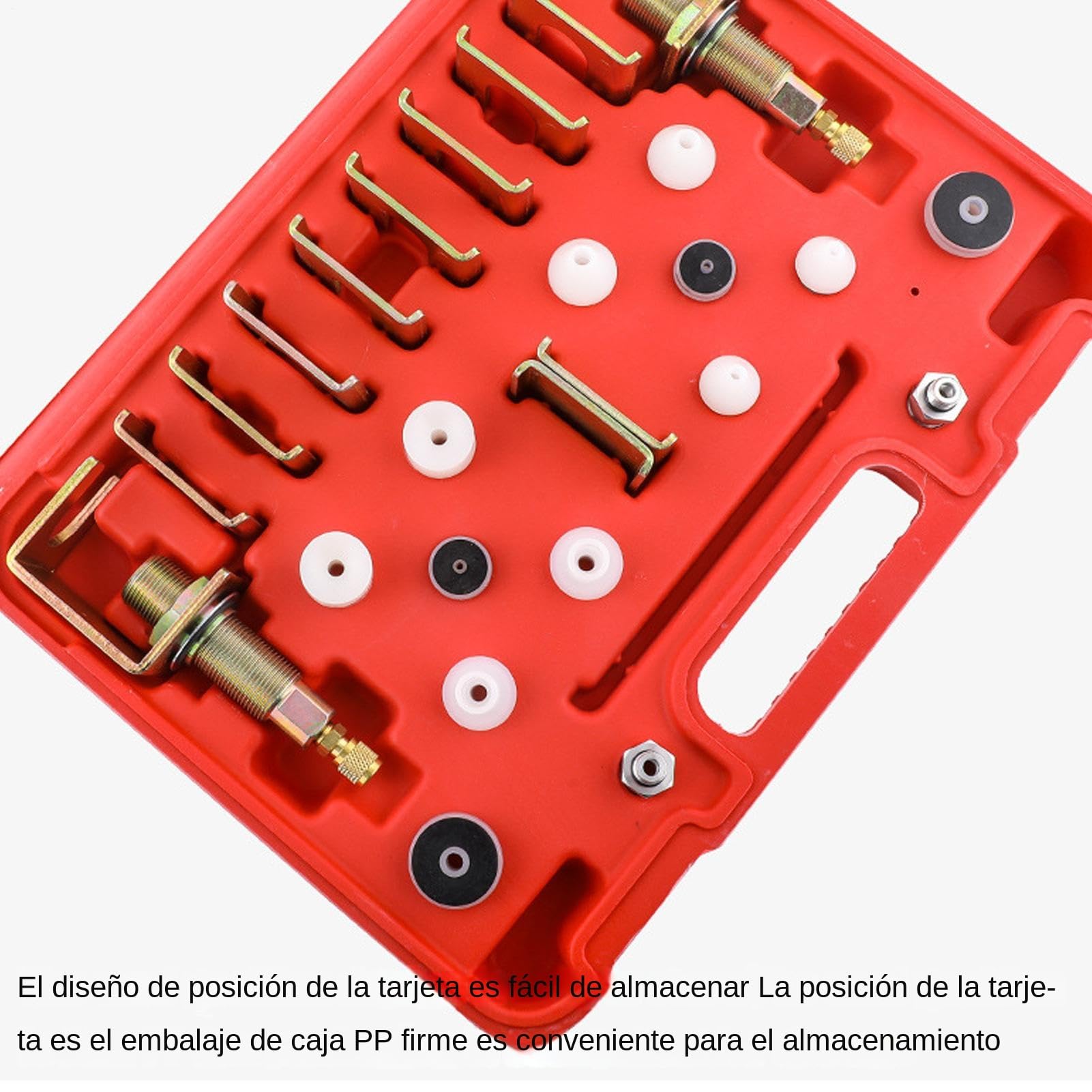 Kit De Reparación De Fugas Para Aire Acondicionado De Coche - Kit De Servicio Para Sistemas HVAC - Tester De Detección Rápida Para Mantenimiento De Climatizadores Automotrices, Presión De Radiador Y R