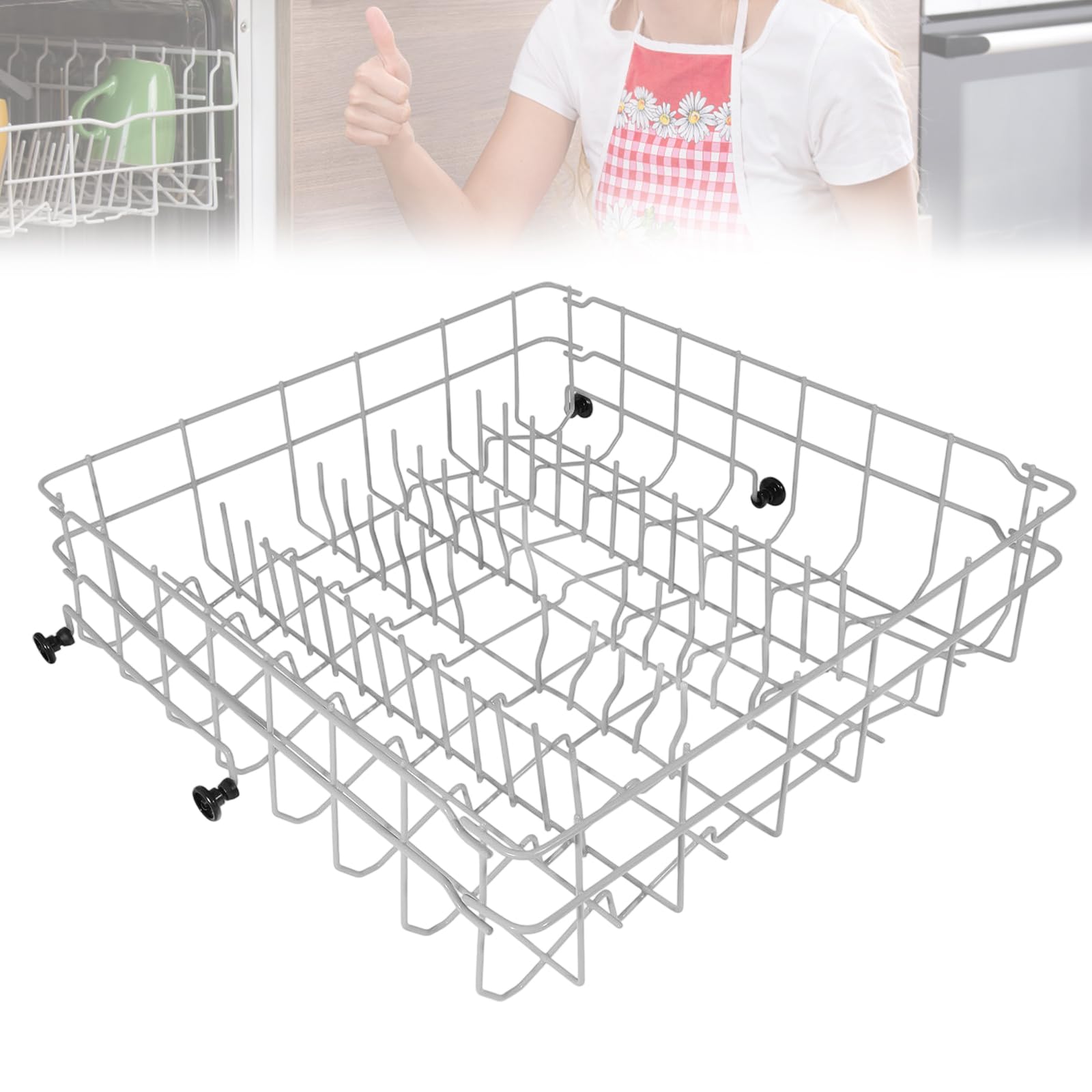 PakaLife 5304535380 Dishwasher Rack Replacement,Dishrack for Kenmore Crosley Frigidaire (5304535380)