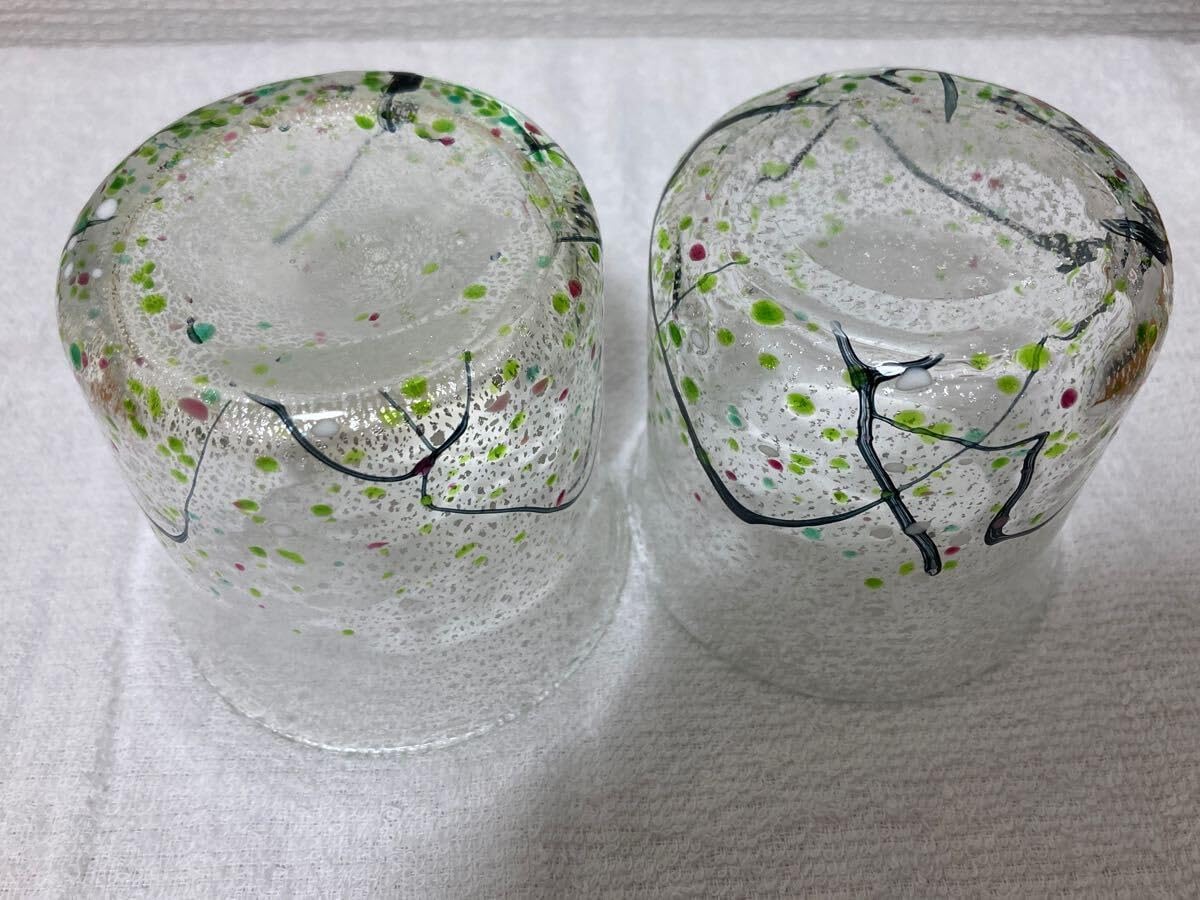 黒木国昭 作 銀彩 光琳 ペア グラス 黒木国昭 作 銀彩 光琳 ペア グラス