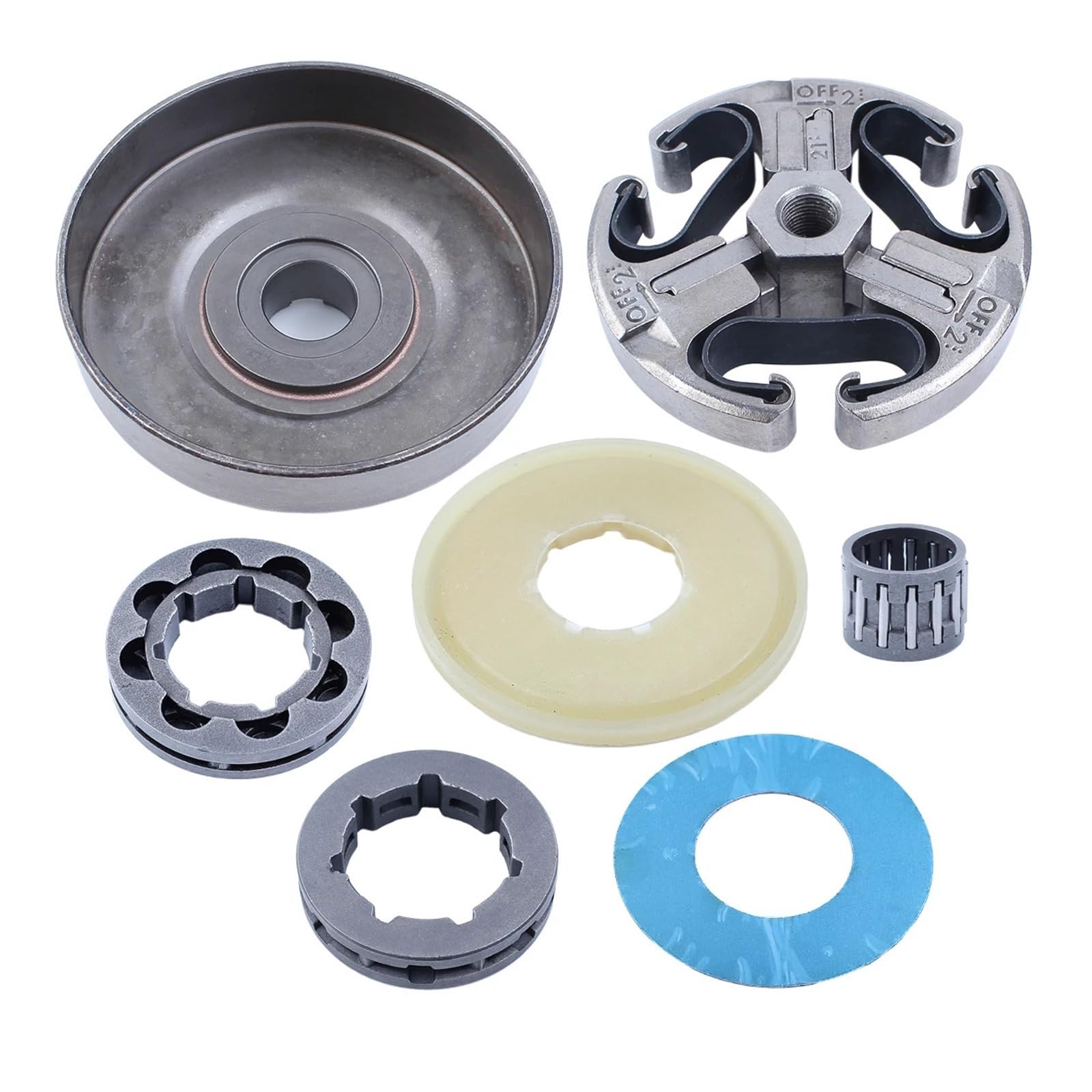 Borde piñón tambor de embrague 3/8 | Compatible con 61/66/266/268/272, ref.501831504, anti-desgaste