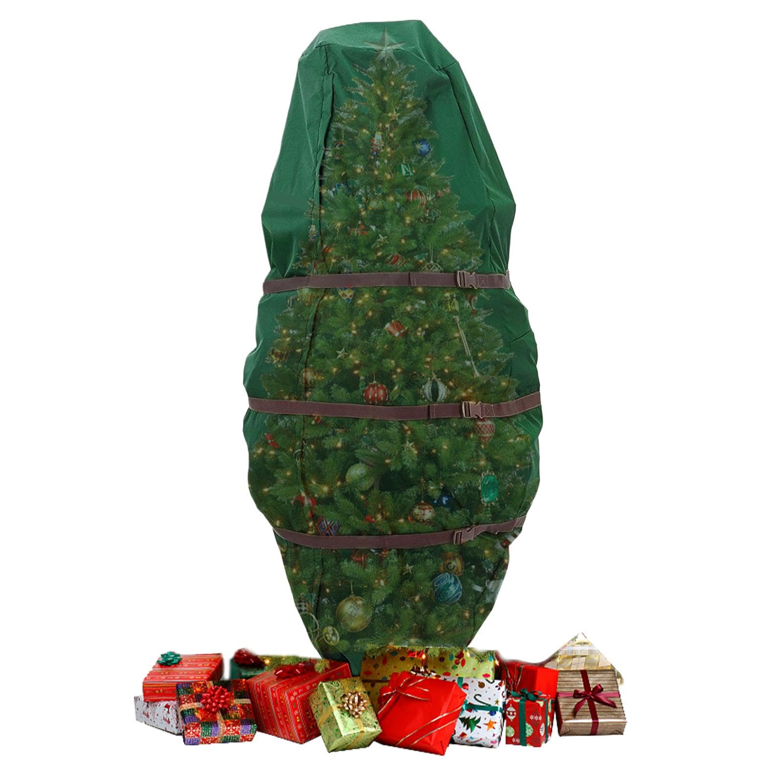 Sac pour sapin de Noël vertical pour protéger les arbres artificiels sans démontage